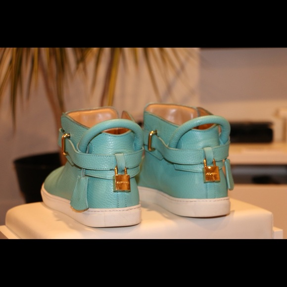 Mens Buscemi Alice Clip High-Top Sneakers size 44 (11) - Picture 4 of 10